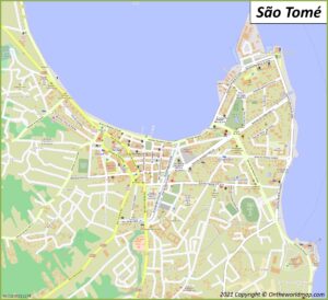saotome map of sao tome capital 01
