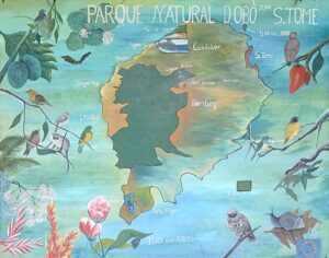 saotome map National Obo Park Painting