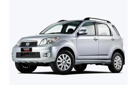 saotome paradise car rental daiihatsu terios